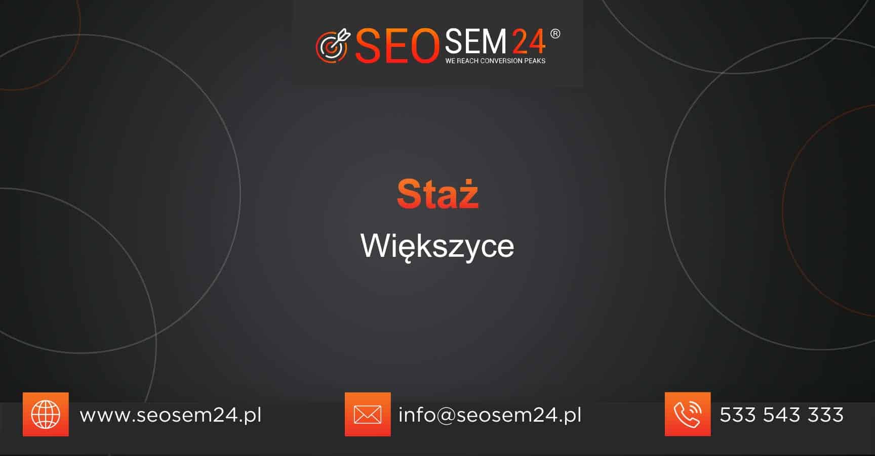 Staż Większyce