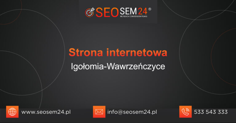 Strona internetowa Igołomia-Wawrzeńczyce