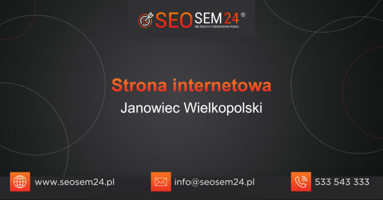 Strona internetowa Janowiec Wielkopolski