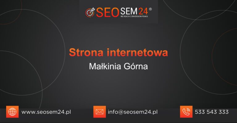 Strona internetowa Małkinia Górna