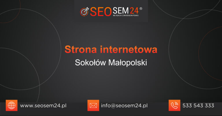 Strona internetowa Sokołów Małopolski