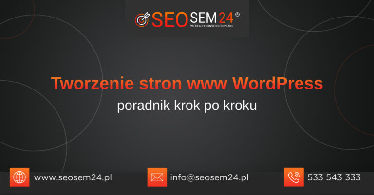 Tworzenie stron www WordPress – poradnik krok po kroku