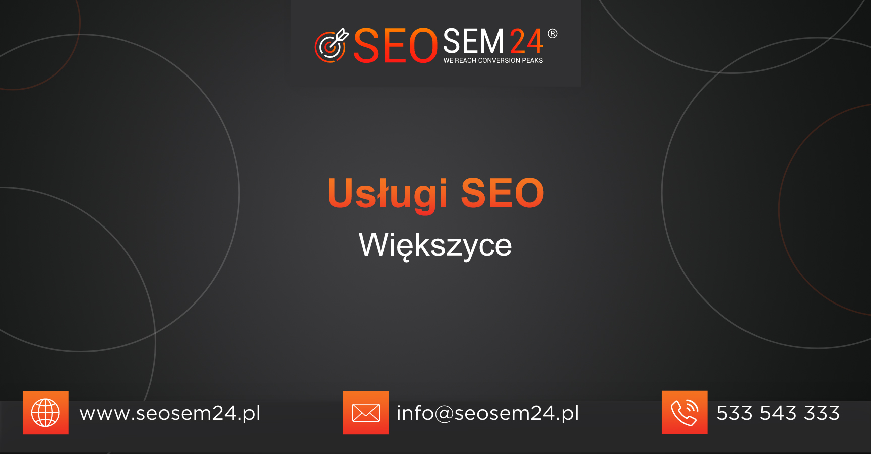 Usługi SEO Większyce