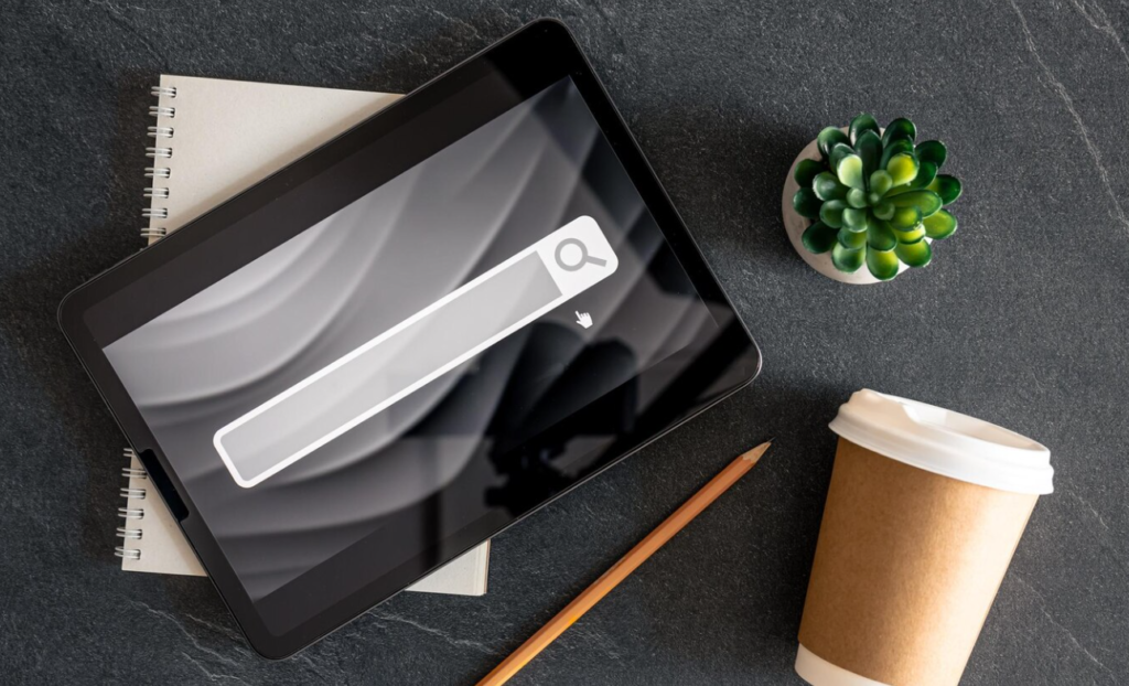 Above the fold - Tablet