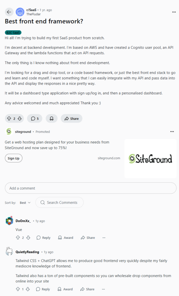 Tworzenie stron WWW SaaS – Najlepszy framework do SaaS według użytkowników Reddit. Tworzenie stron WWW SaaS – Najlepszy framework do SaaS według użytkowników Reddit.