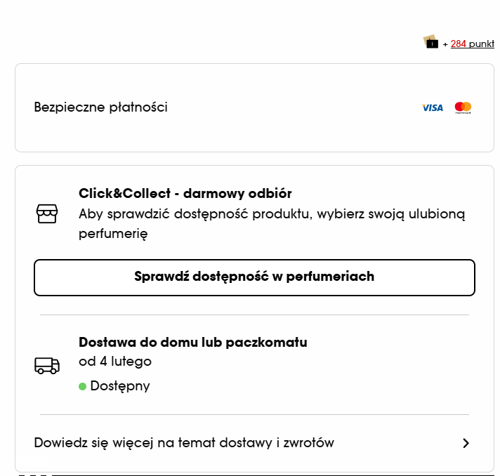 Tworzenie stron WWW SaaS – System płatności w sklepie Sephora. Tworzenie stron WWW SaaS – System płatności w sklepie Sephora.