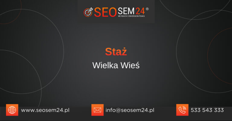 Staż w Wielkiej Wsi – praktyki dla studentów w Wielkiej Wsi