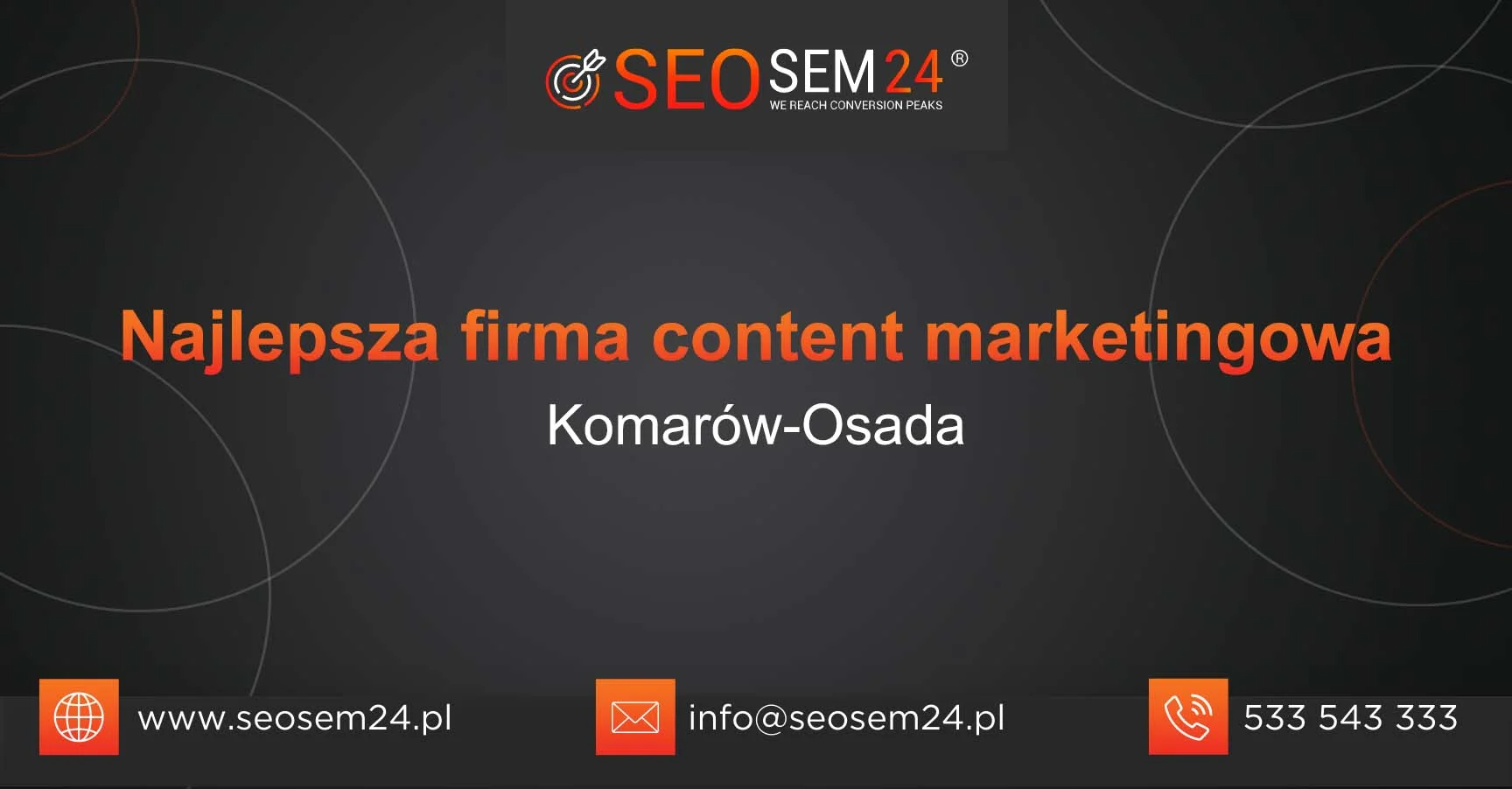 Najlepsza firma content marketingowa Komarów-Osada