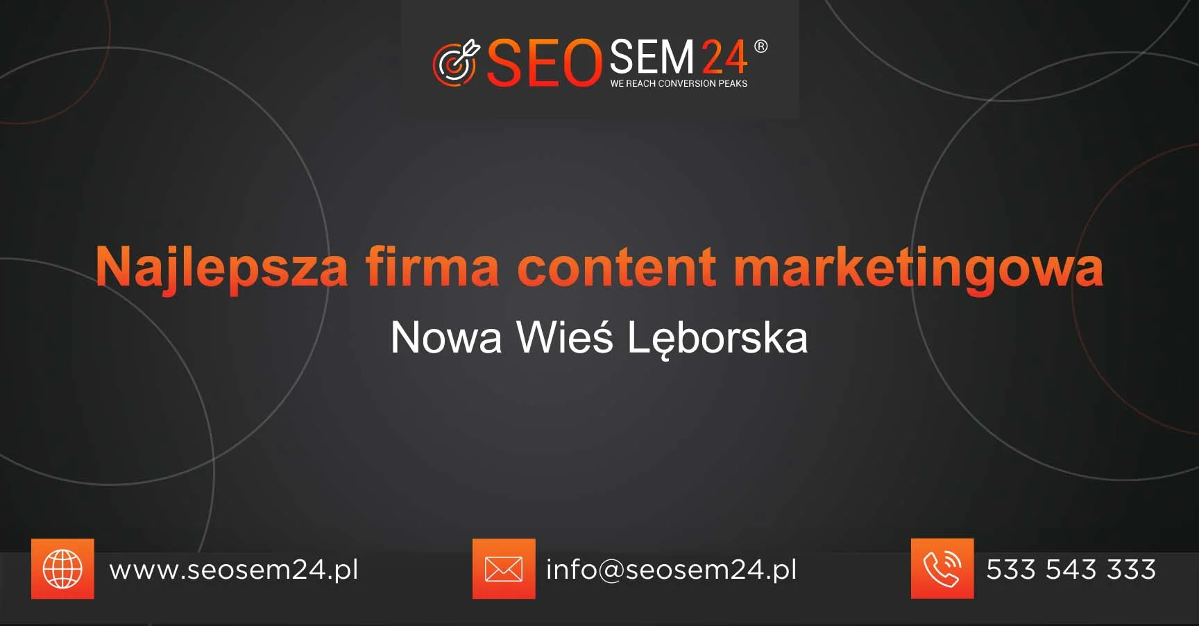 Najlepsza firma content marketingowa Nowa Wieś Lęborska