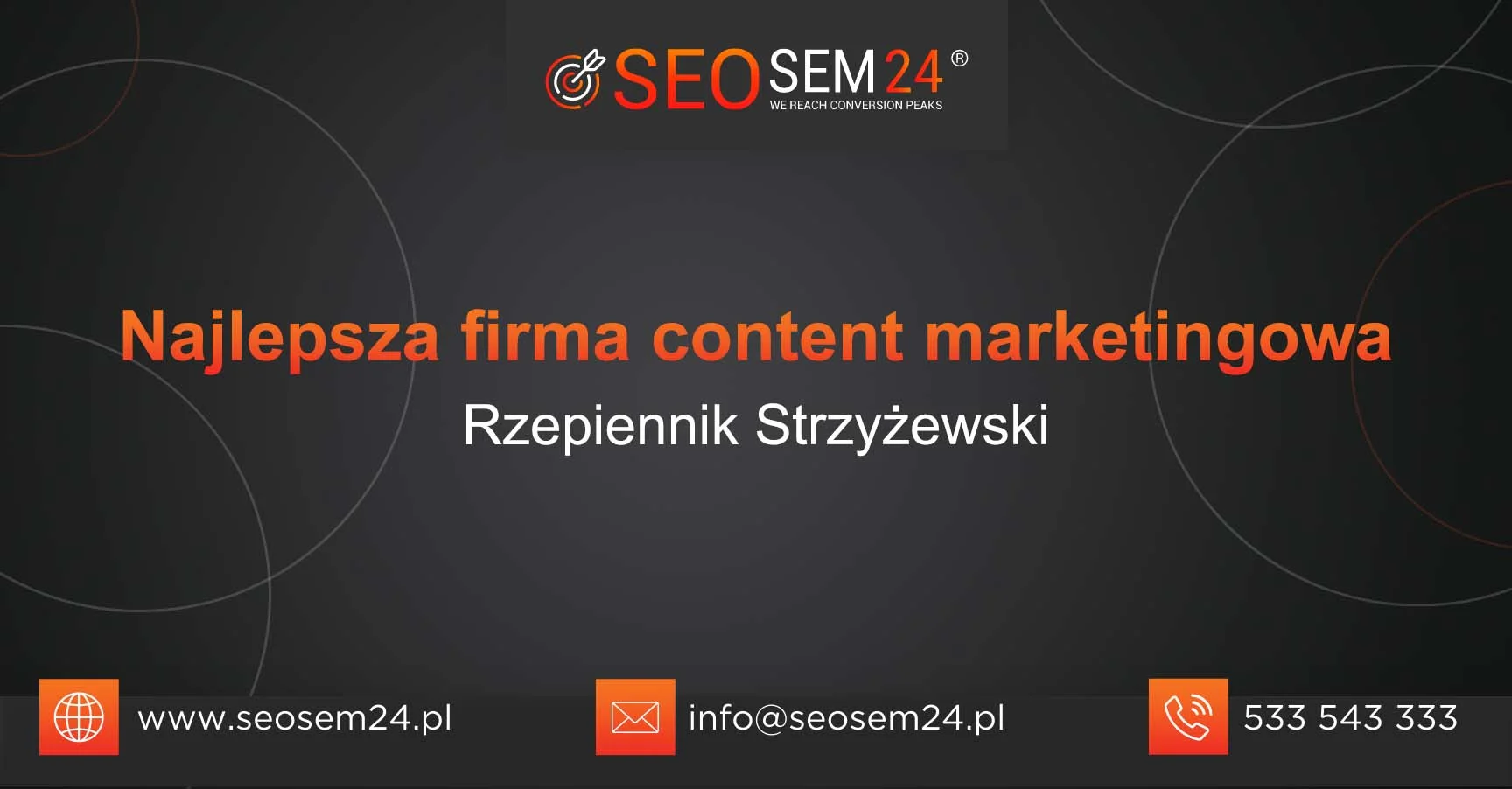 Najlepsza firma content marketingowa Rzepiennik Strzyżewski