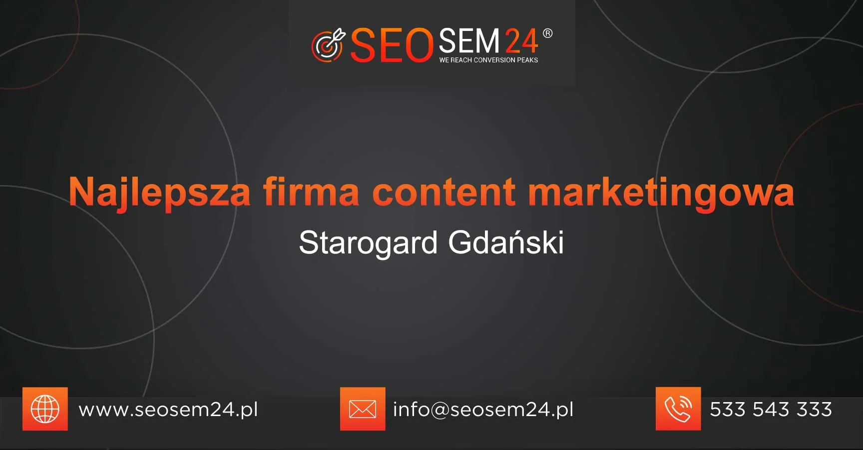 Najlepsza firma content marketingowa Starogard Gdański