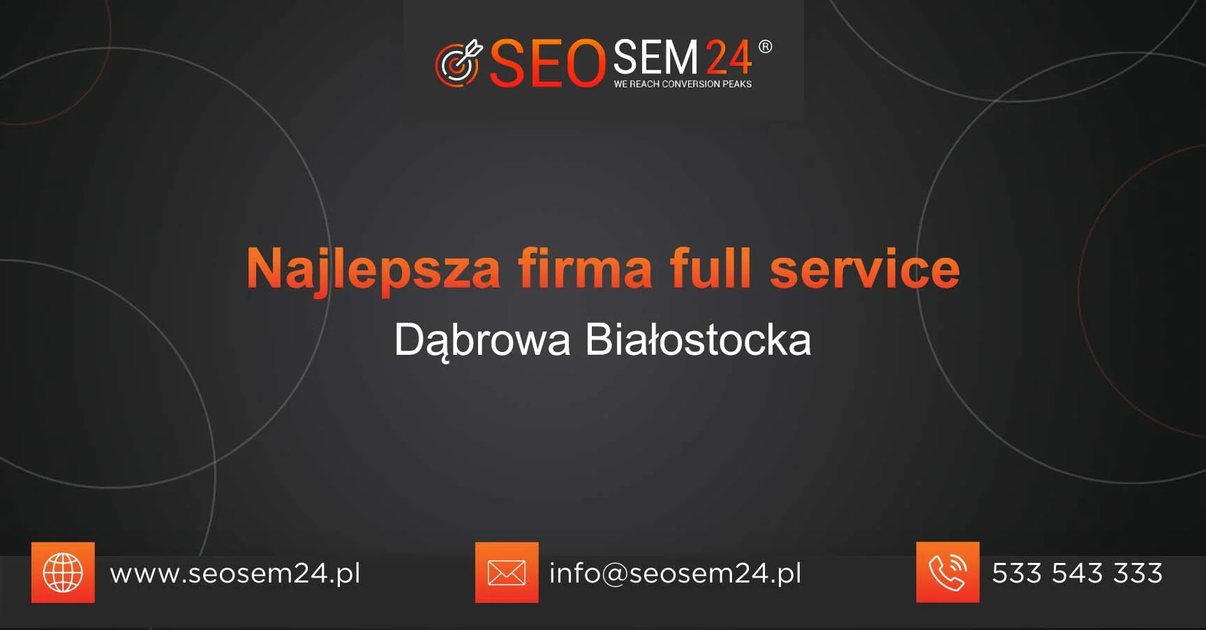 Najlepsza firma full service Dąbrowa Białostocka