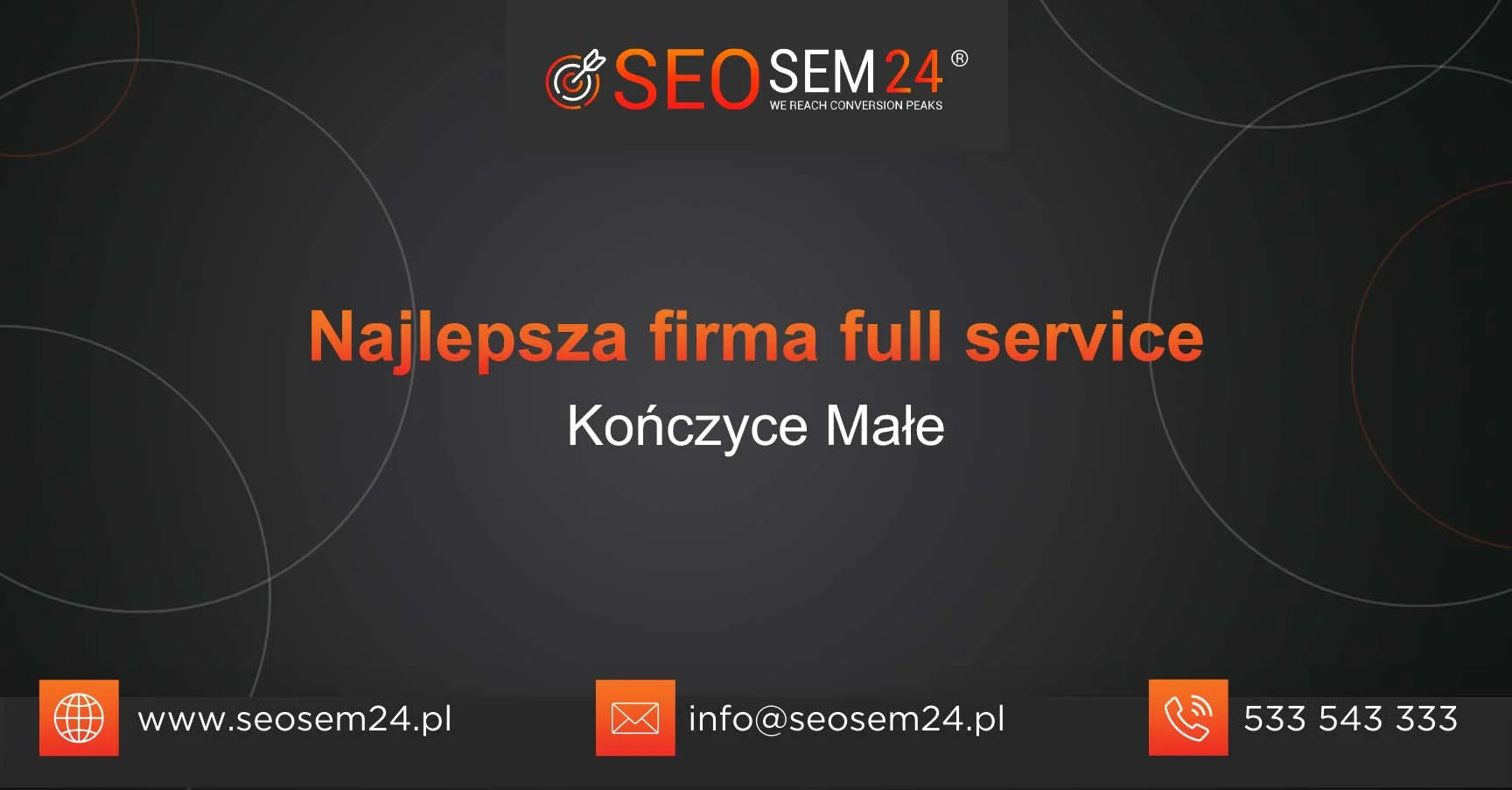 Najlepsza firma full service Kończyce Małe