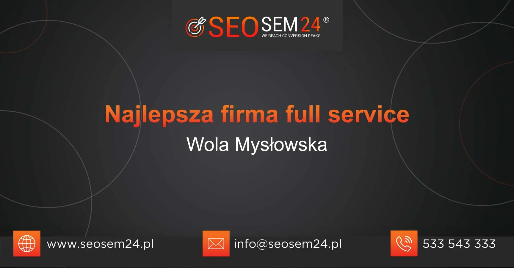 Najlepsza firma full service Wola Mysłowska