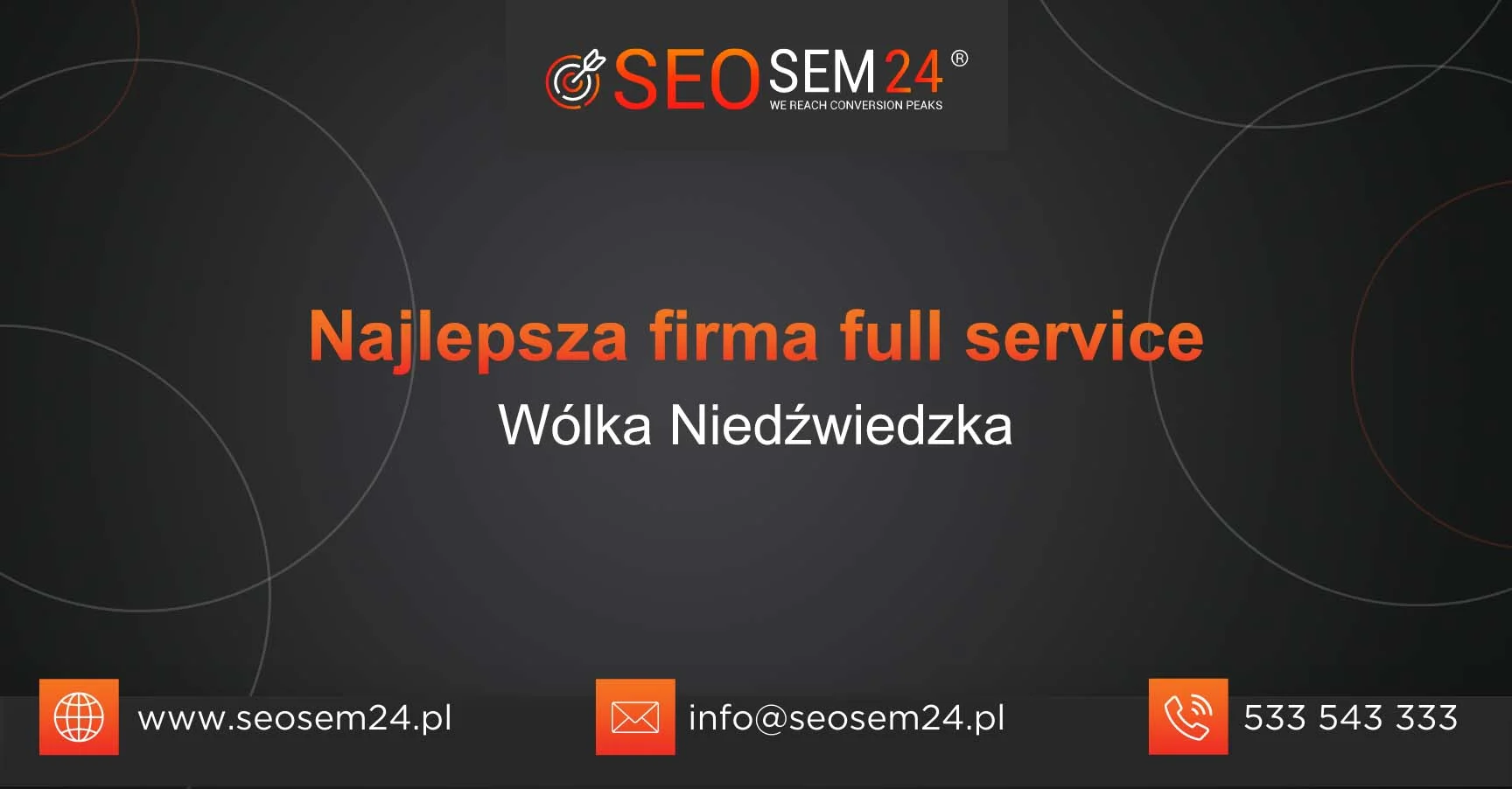 Najlepsza firma full service Wólka Niedźwiedzka
