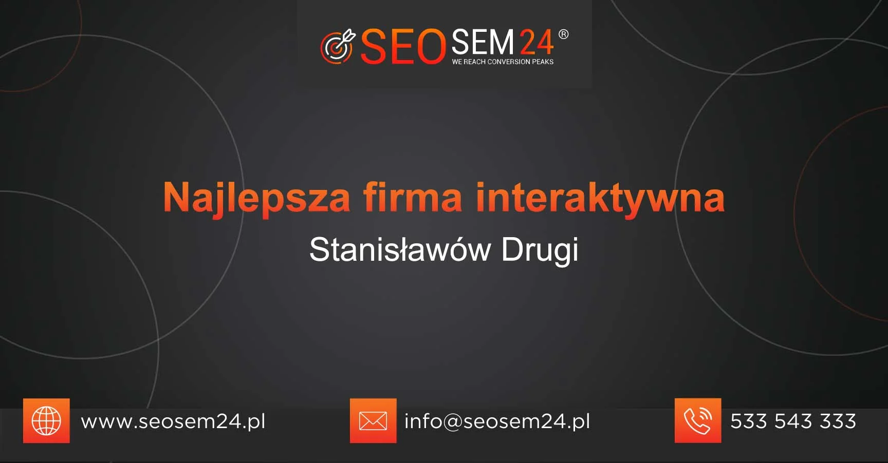 Najlepsza firma interaktywna Stanisławów Drugi