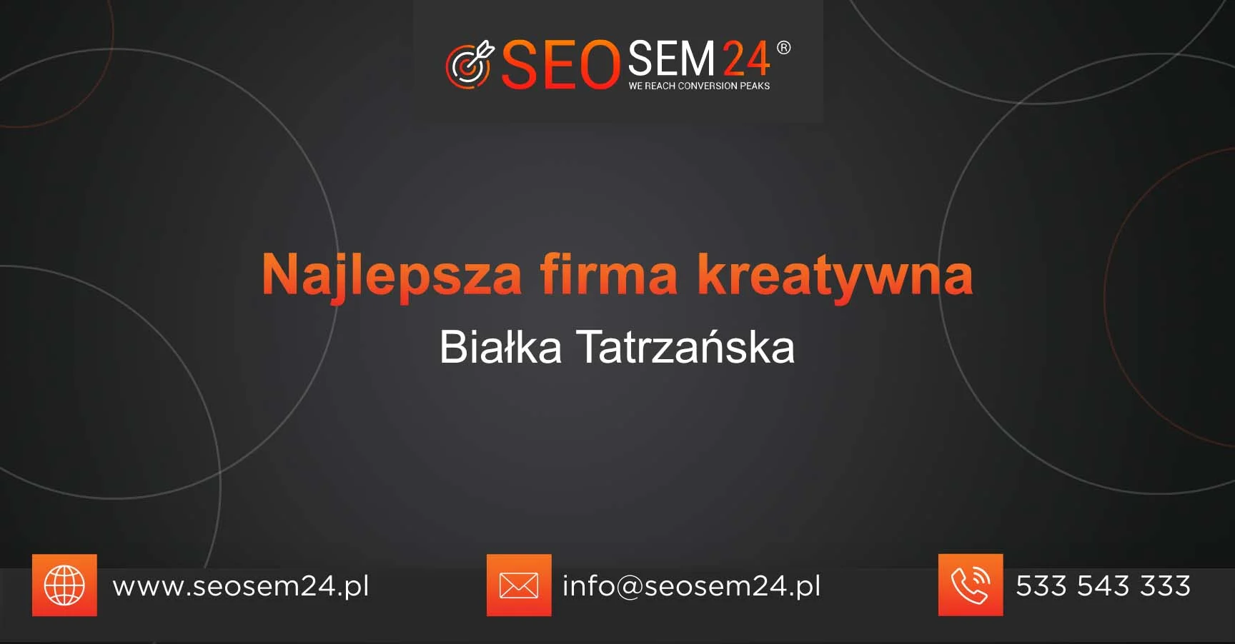Najlepsza firma kreatywna Białka Tatrzańska