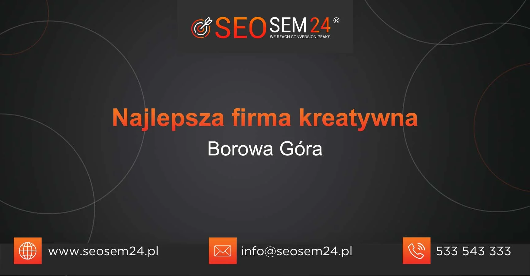 Najlepsza firma kreatywna Borowa Góra
