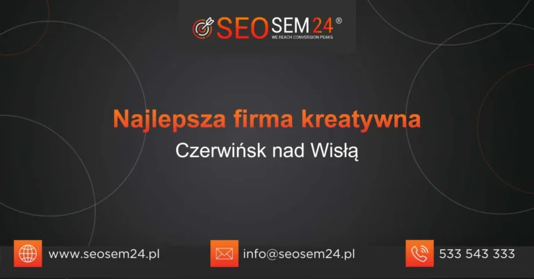 Ranking firm social media Czerwińsk nad Wisłą