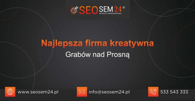 Ranking firm social media Grabów nad Prosną