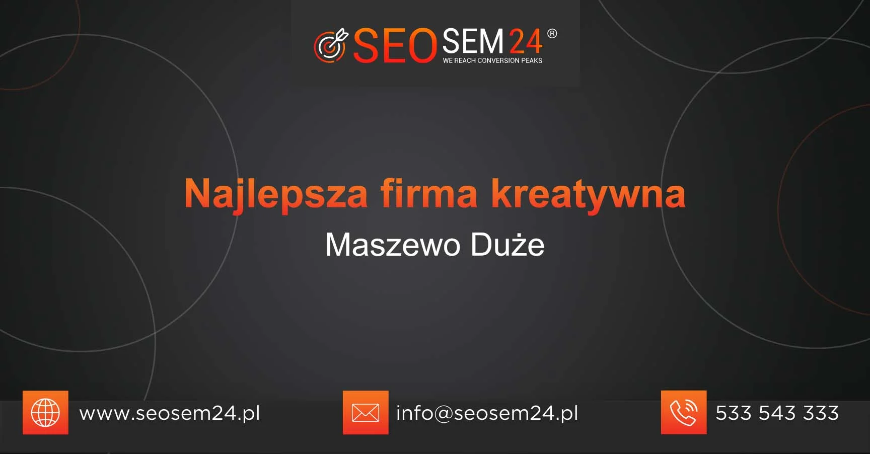 Najlepsza firma kreatywna Maszewo Duże