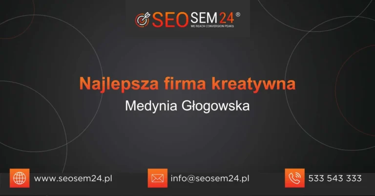 Ranking firm social media Medynia Głogowska