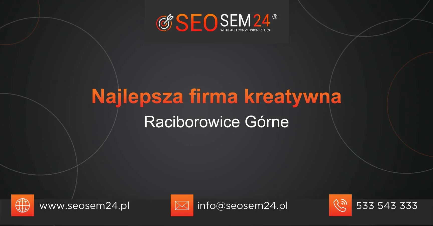 Najlepsza firma kreatywna Raciborowice Górne