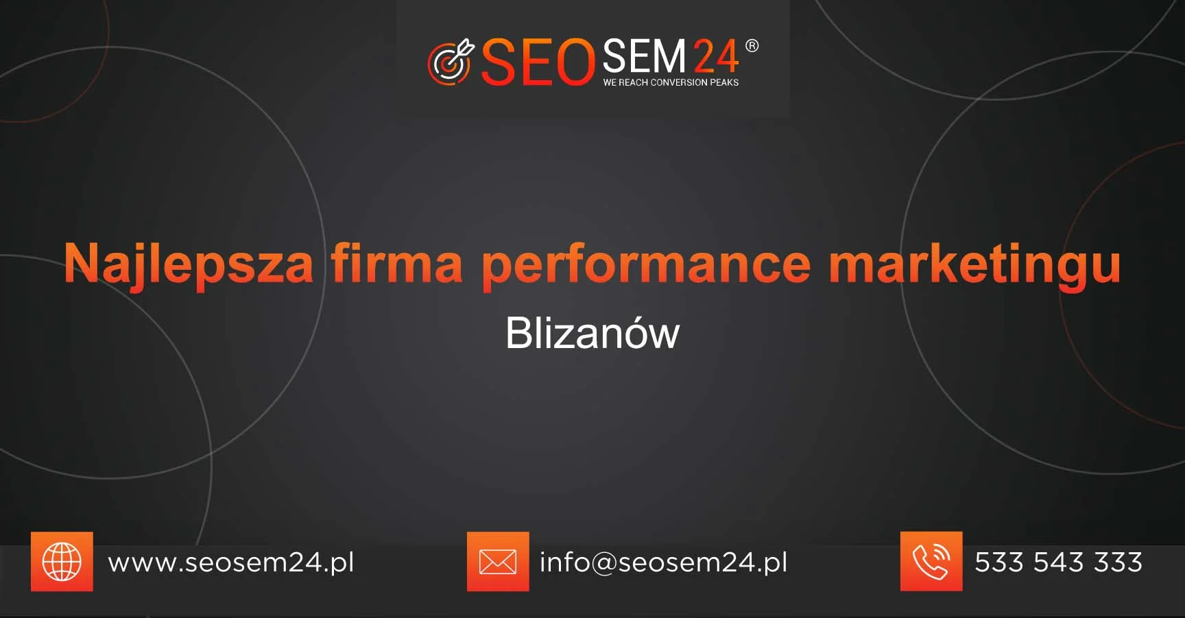 Najlepsza firma performance marketingu Blizanów