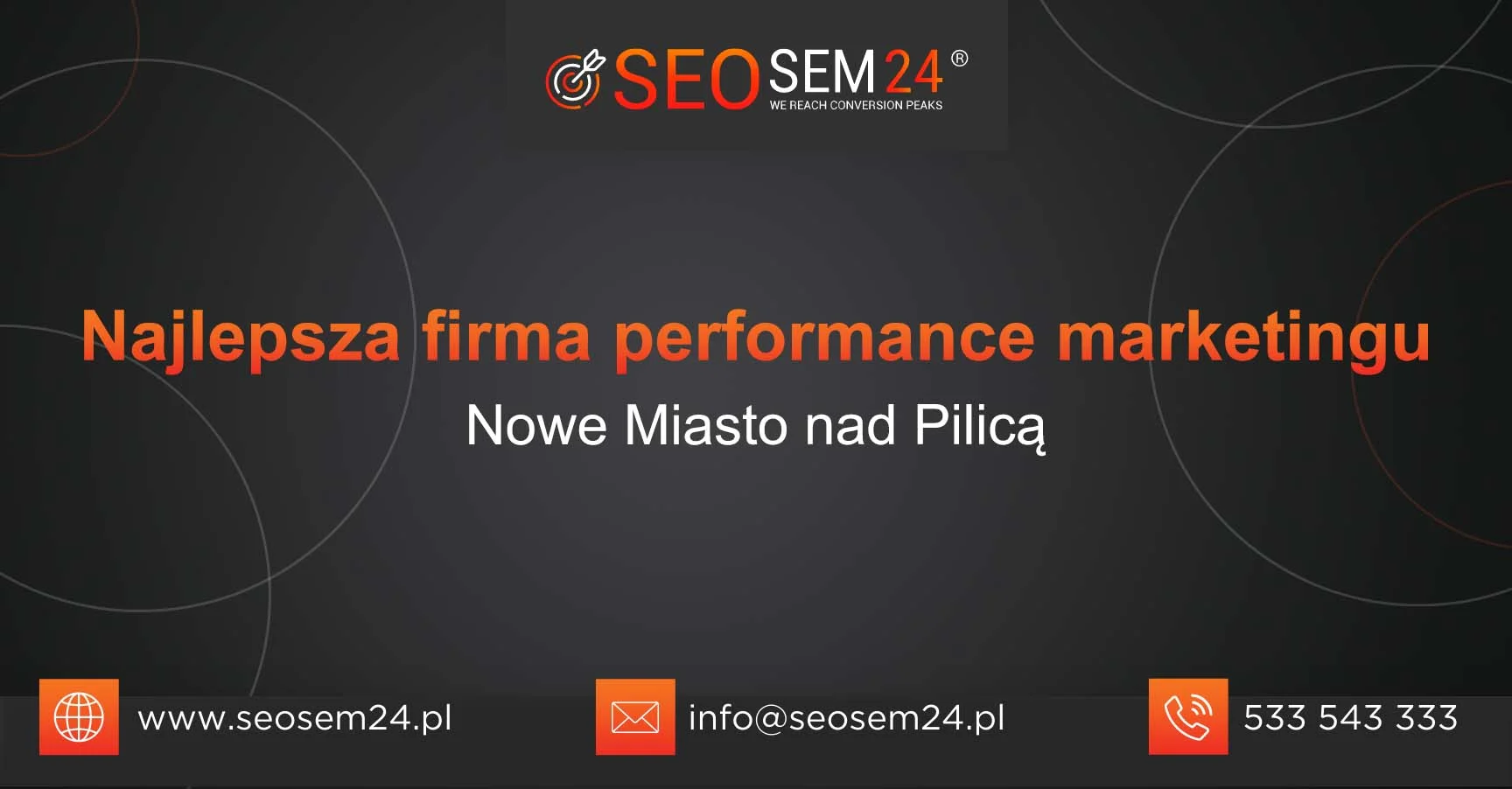 Najlepsza firma performance marketingu Nowe Miasto nad Pilicą