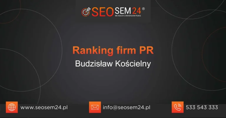 Ranking firm PR Budzisław Kościelny