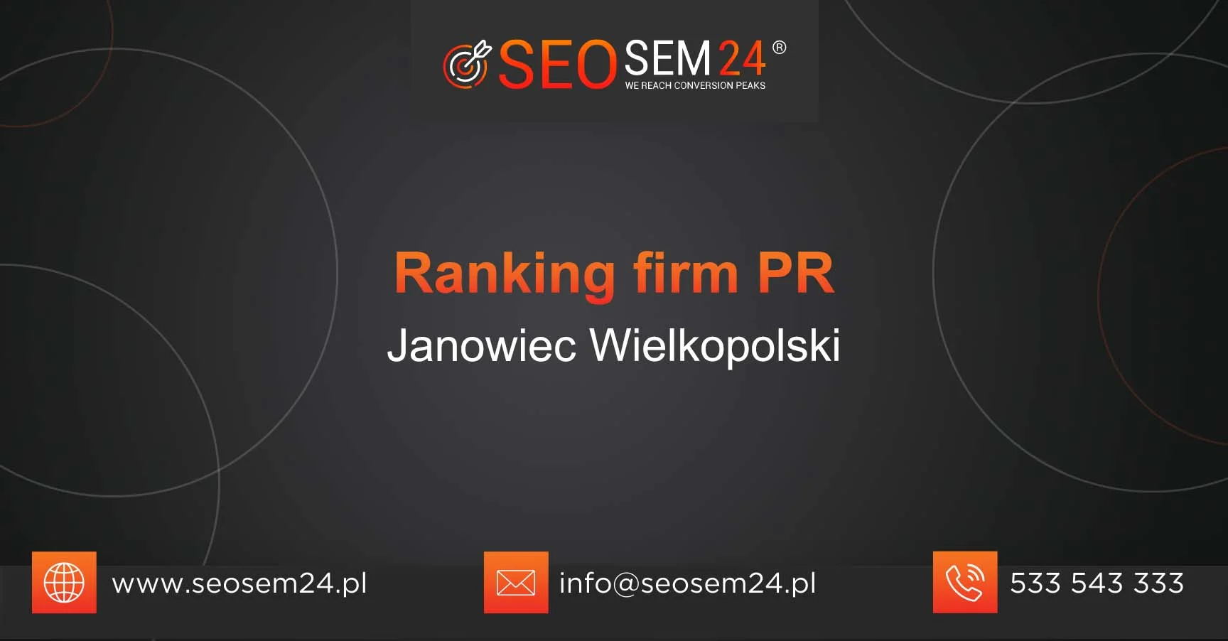 Ranking firm PR Janowiec Wielkopolski