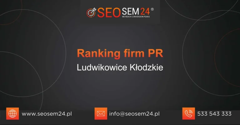 Ranking firm PR Ludwikowice Kłodzkie