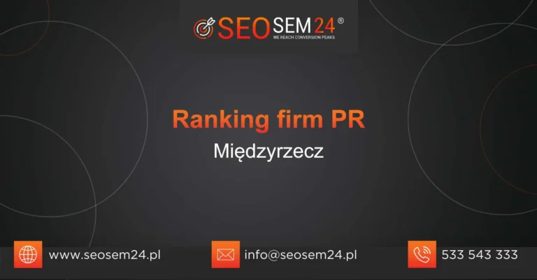 Ranking firm PR Międzyrzecz