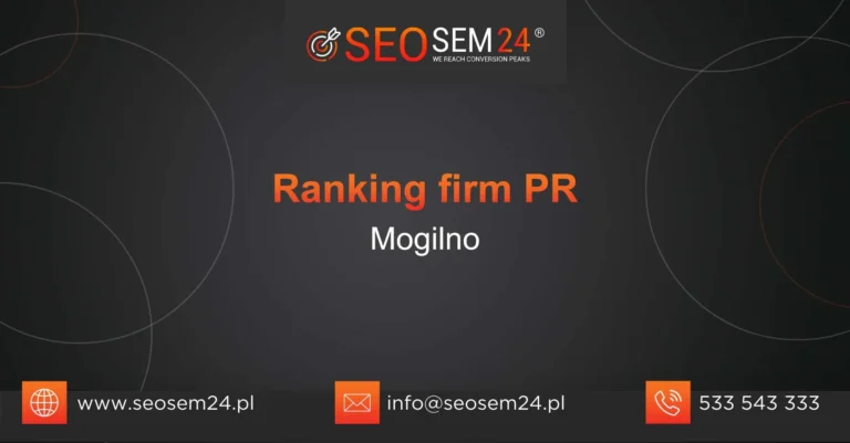 Ranking firm PR Mogilno