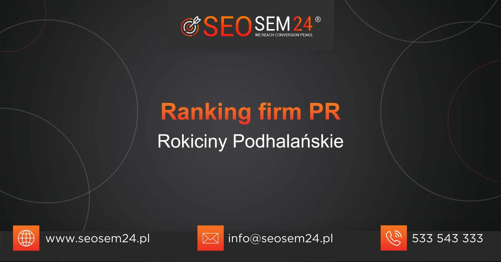 Ranking firm PR Rokiciny Podhalańskie
