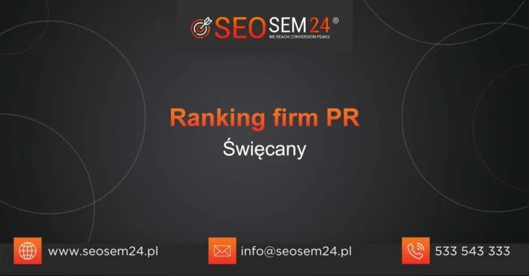Ranking firm PR Święcany