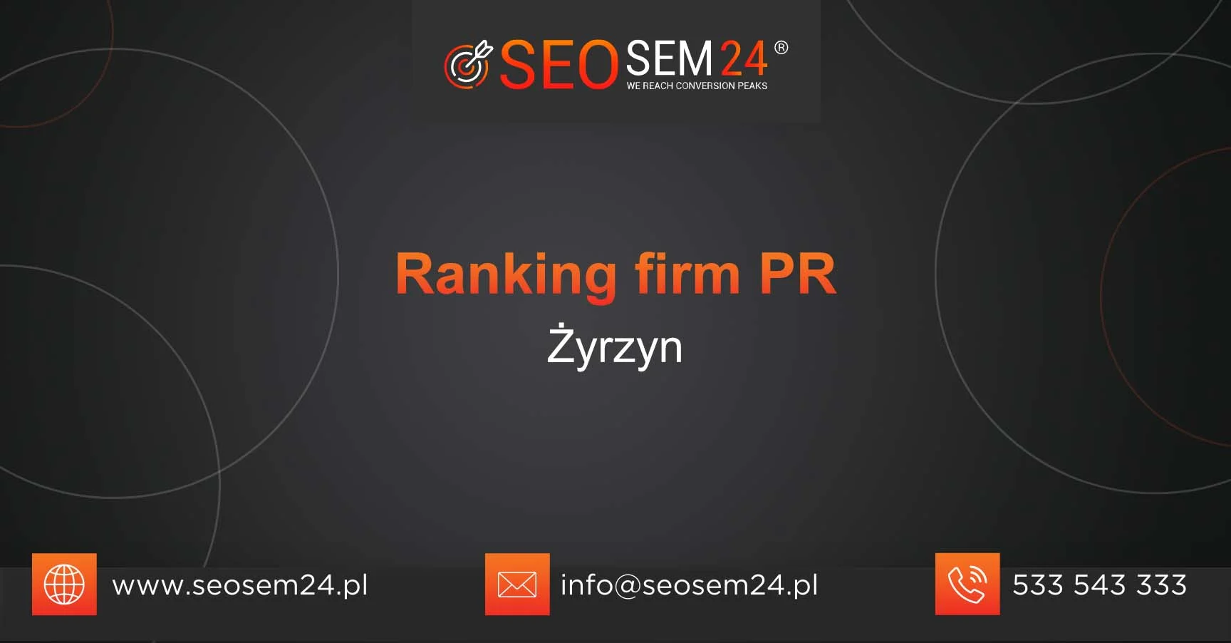 Ranking firm PR w Żyrzynie