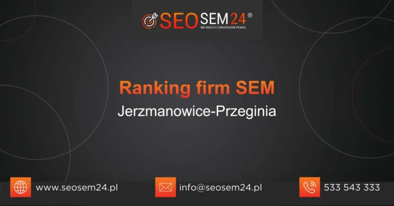 Ranking firm SEM Jerzmanowice-Przeginia