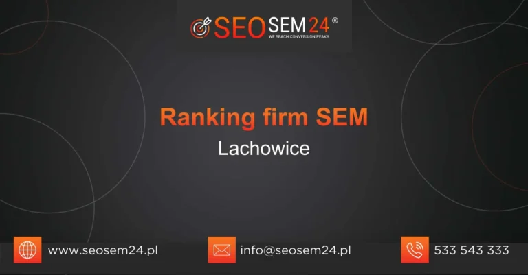 Ranking firm SEM Lachowice