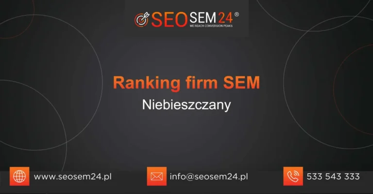 Ranking firm SEM Niebieszczany
