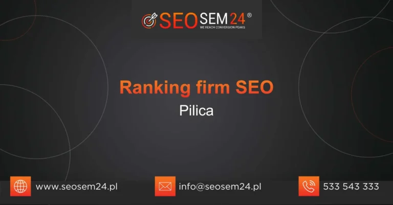 Ranking firm SEO Pilica
