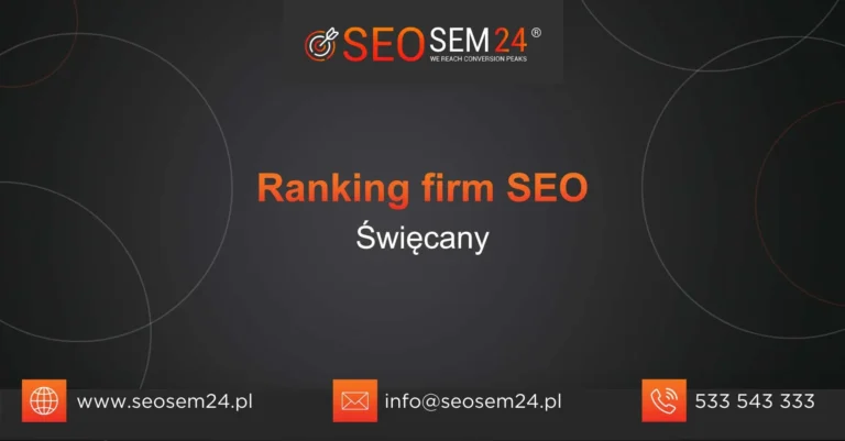 Ranking firm SEO Święcany