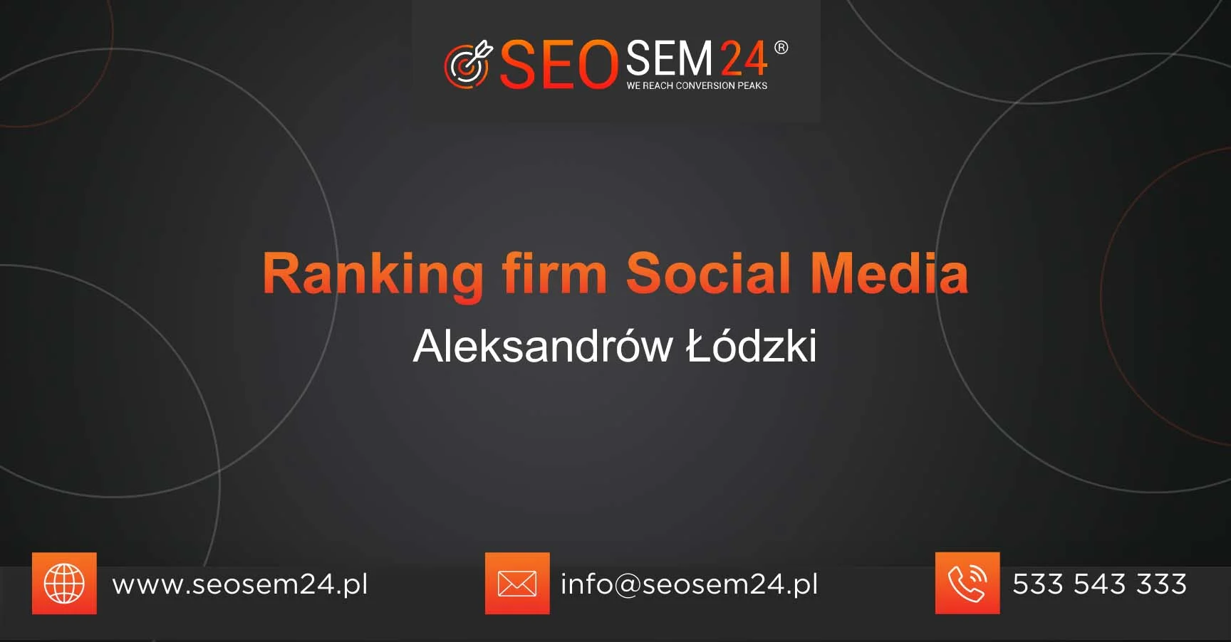 Ranking firm social media Zabierzów