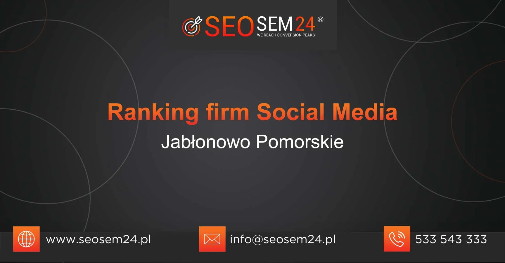 Ranking firm social media Zabierzów