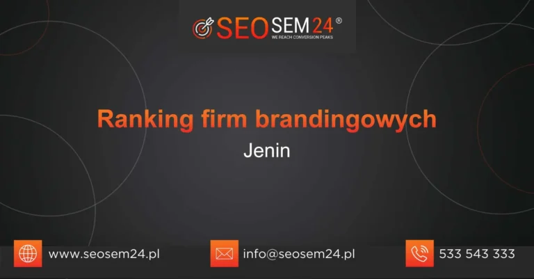 Ranking firm brandingowych Jenin