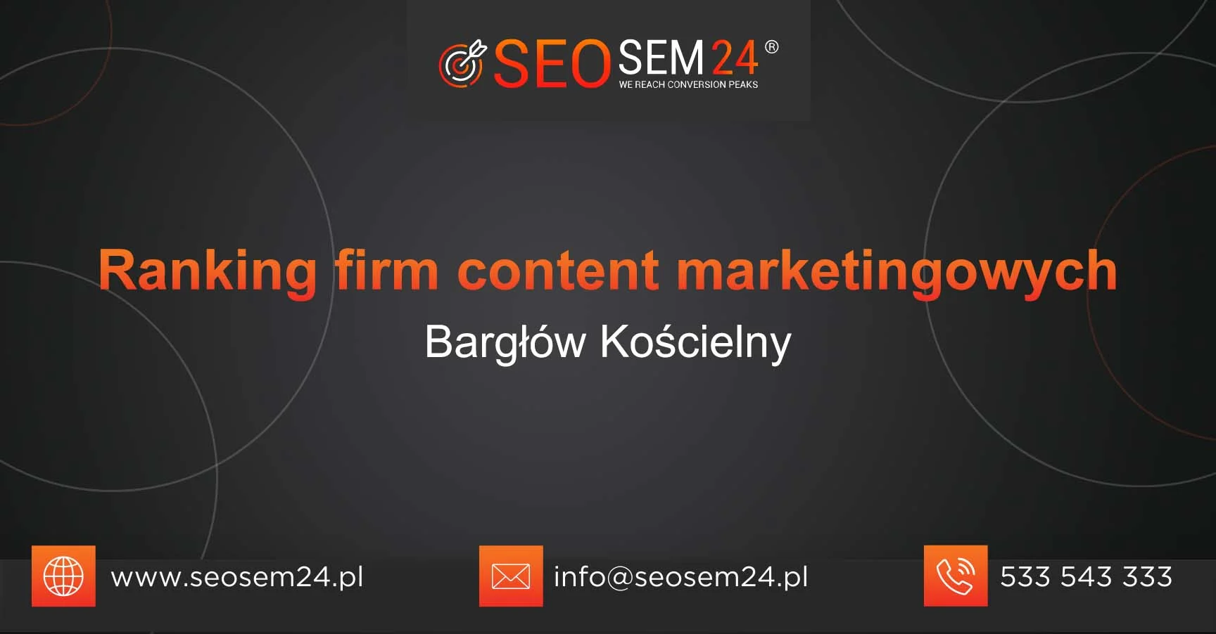 Ranking firm content marketingowych Zabierzów