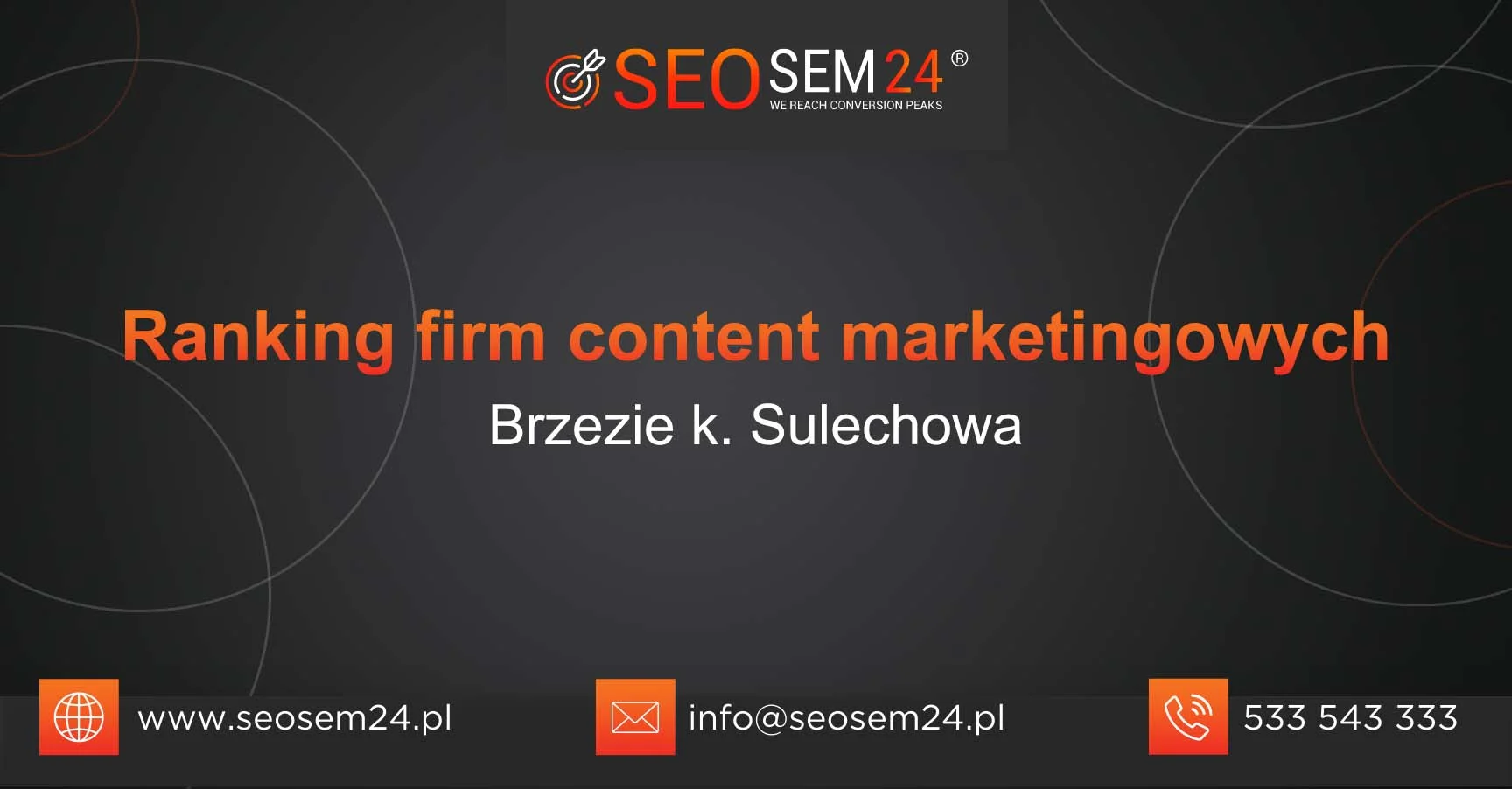 Ranking firm content marketingowych Zabierzów