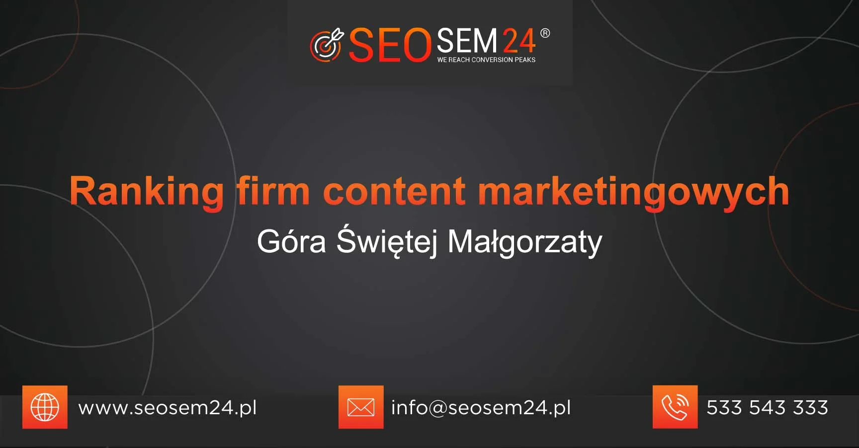 Ranking firm content marketingowych Zabierzów
