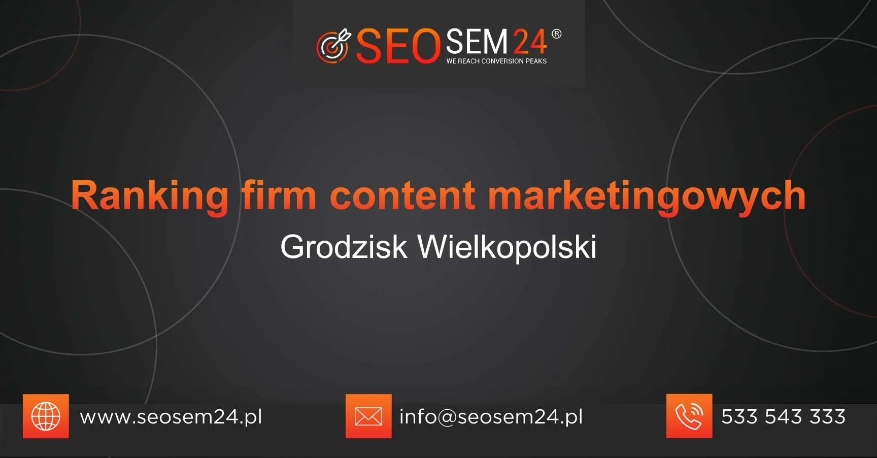 Ranking firm content marketingowych Zabierzów