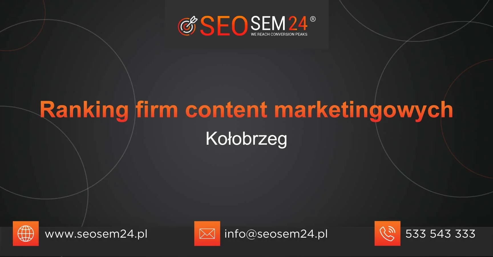 Ranking firm content marketingowych Zabierzów